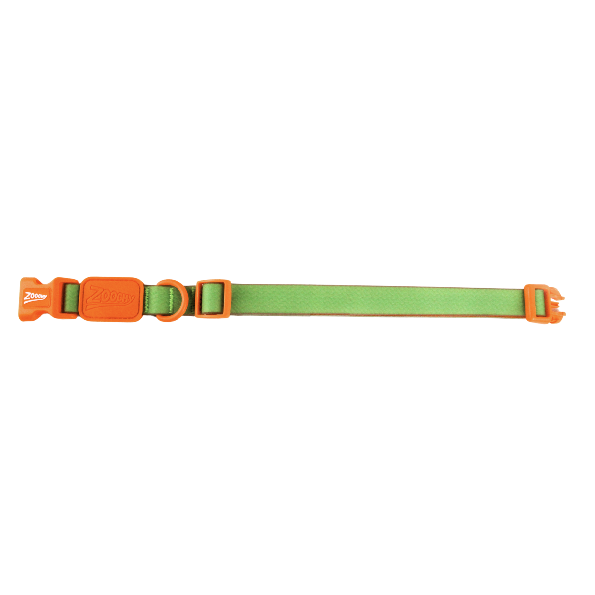 Coleira Acqua Wave Verde-Laranja Conforto e Segurança para Cães | Zooghy