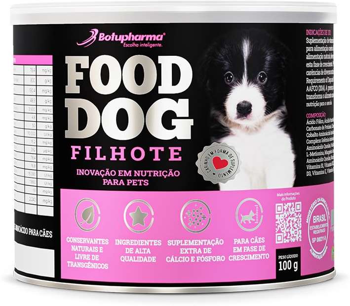 Suplemento Vitamínico Pet Food Dog Filhotes | Botupharma