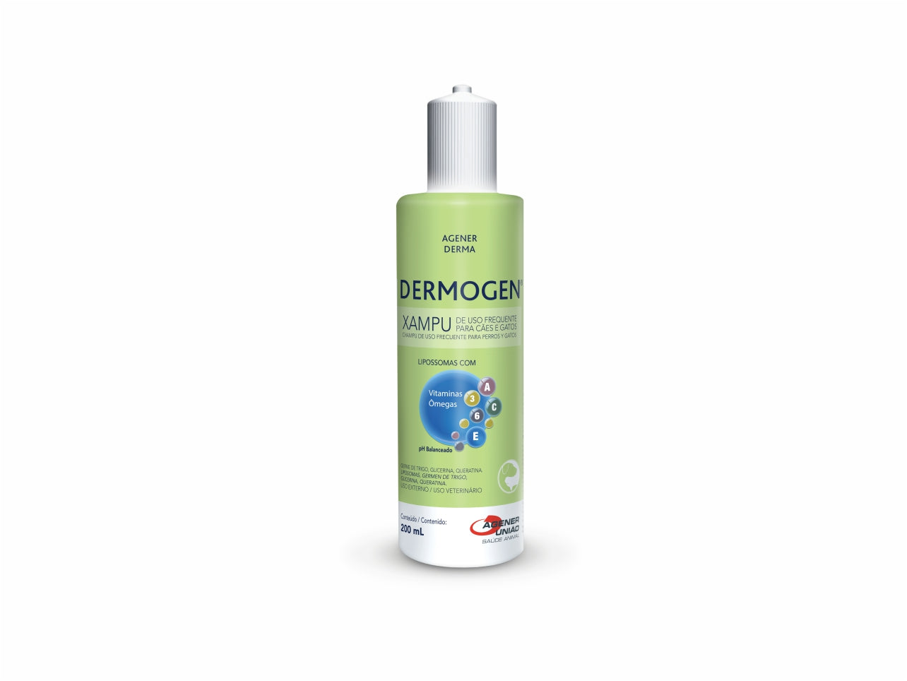 Dermogen Shampoo 200ml for Dogs and Cats | Hydration and Vitamins