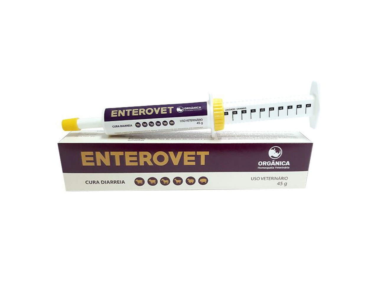 Enterovet 45g Organic for Horses, Goats, Sheep and Pigs