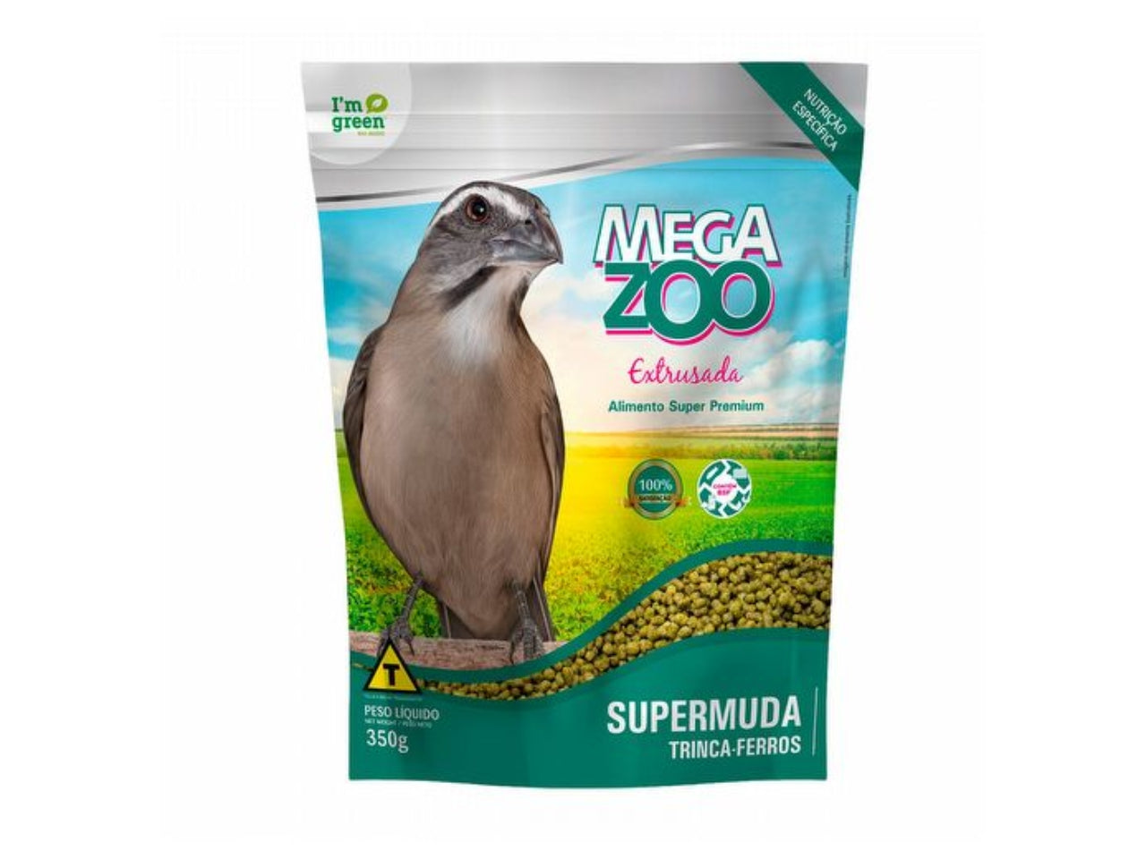 Ração Extrusado 350g Trinca Ferro Supermuda | Megazoo