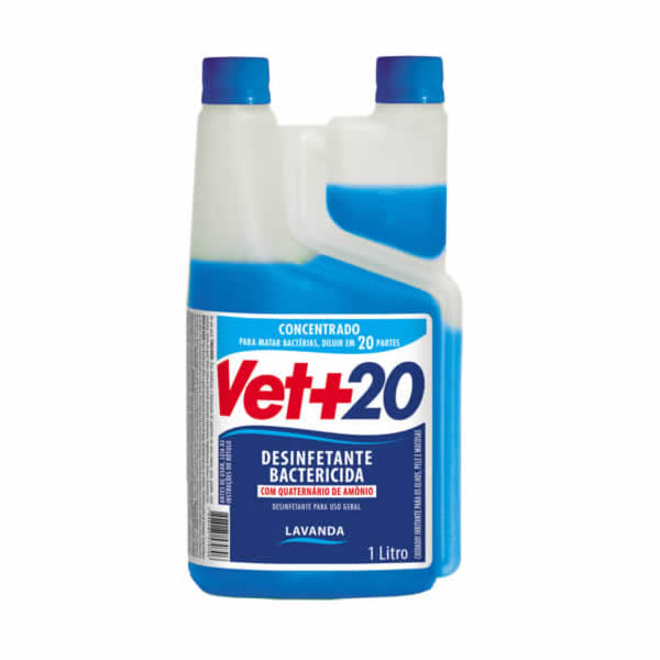 Vet+20 Lavender Concentrated Bactericidal Disinfectant