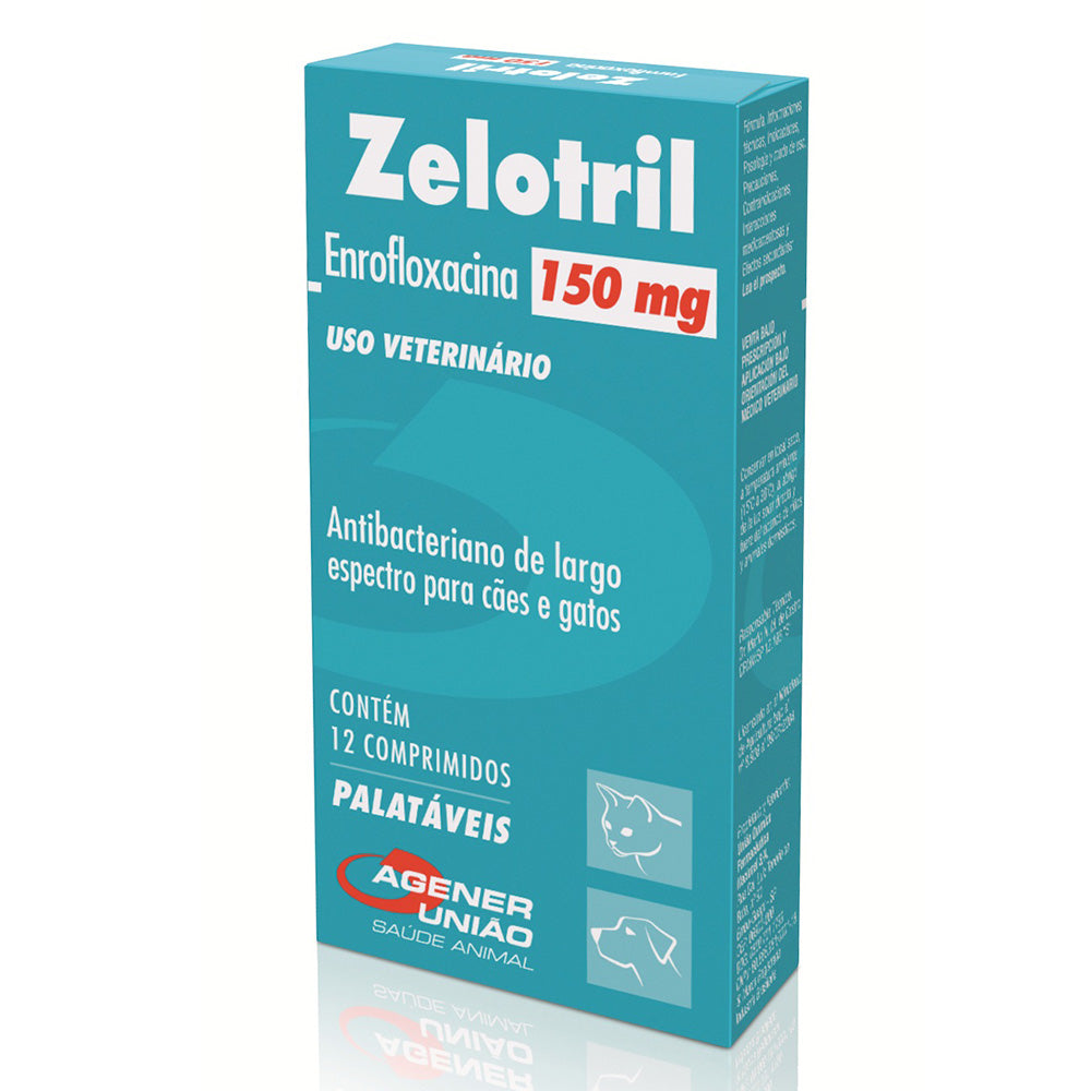 ZELOTRIL 150mg Comprimido para Cães e Gatos | Tratamento de Infecções e Prevenção
