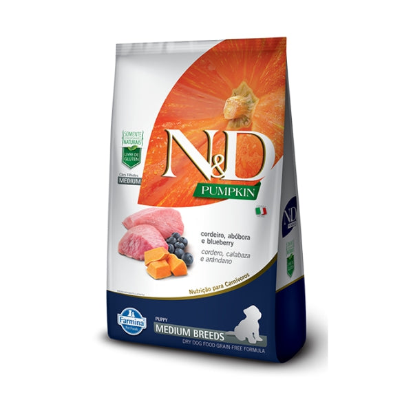 ND Pumpkin Lamb Blueberry Puppy Medium Food | for Medium Breed Puppies