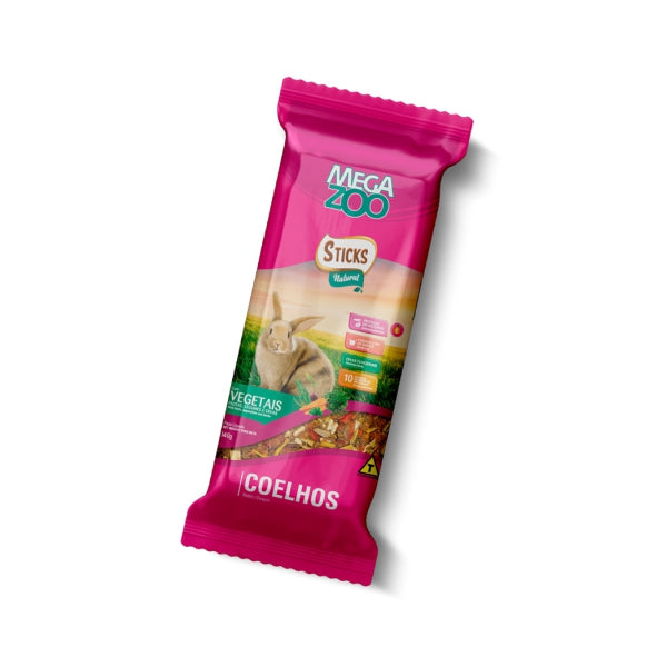 Megazoo Natural Stick with Vegetables for Rabbits 140 g