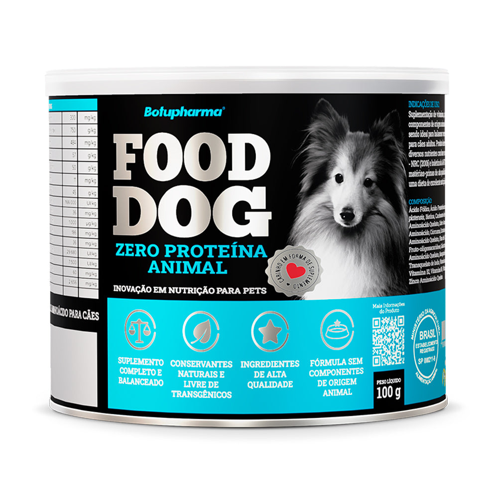 Suplemento Food Dog Zero Proteína Animal | Botupharma