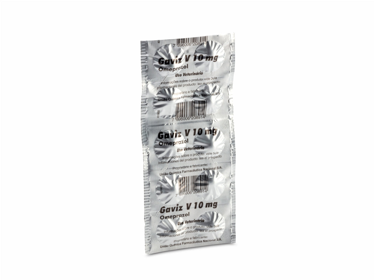 GAVIZ V 10mg 5 Strips with 10 Tablets | Omeprazole for Dogs and Cats