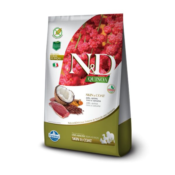 ND Quinoa Canine Adult Skin Duck 800g | Food for Dogs with Sensitive Skin
