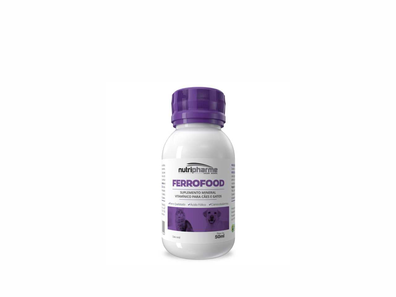 Ferrofood 50ml | Supplement for Dogs, Cats, Birds, Rodents, Reptiles and Mustelids