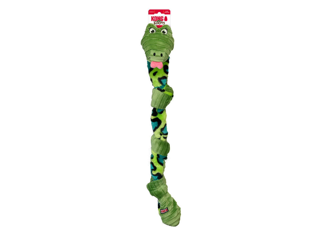 Brinquedo Pelúcia com Corda KONG Knots Snake Cobra | Cães M/G