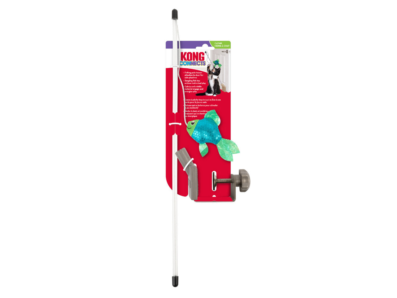 Brinquedo KONG Connects Angler Door Teaser de Porta | Gatos