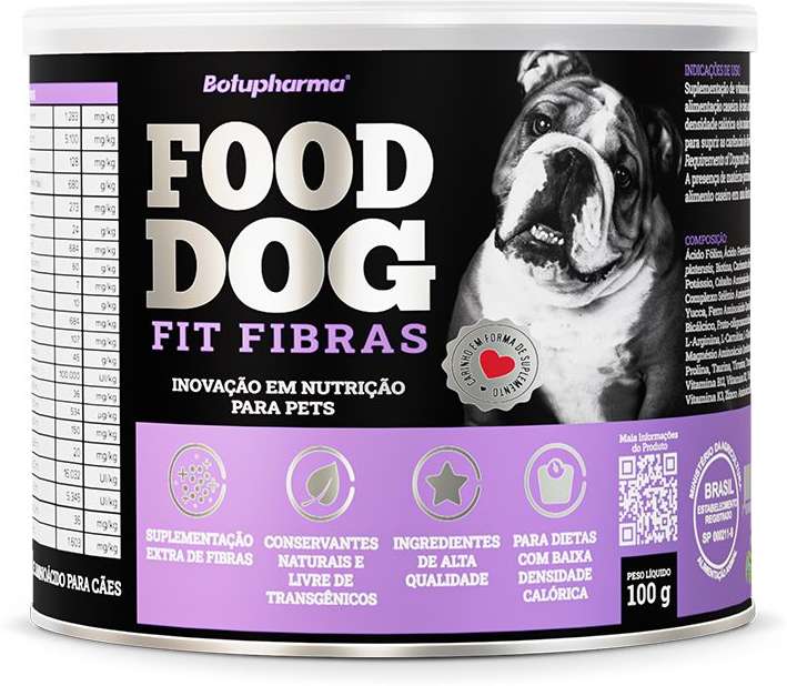 Suplemento Vitamínico Pet Food Dog Fit Fibras | Botupharma