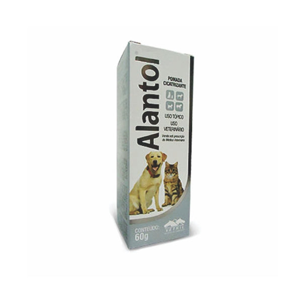 Pomada Cicatrizante Alantol Bisnaga 60G | Vetnil