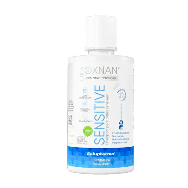 Shampoo Oxnan Sensitive 280ml para Cães e Gatos | Botupharma