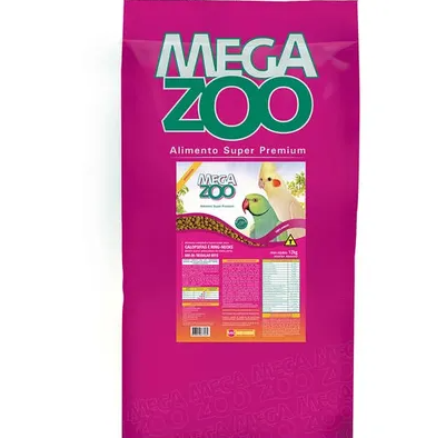 Extruded Food for Cockatiels and Ring-Necks MR-20 Megazoo 15Kg