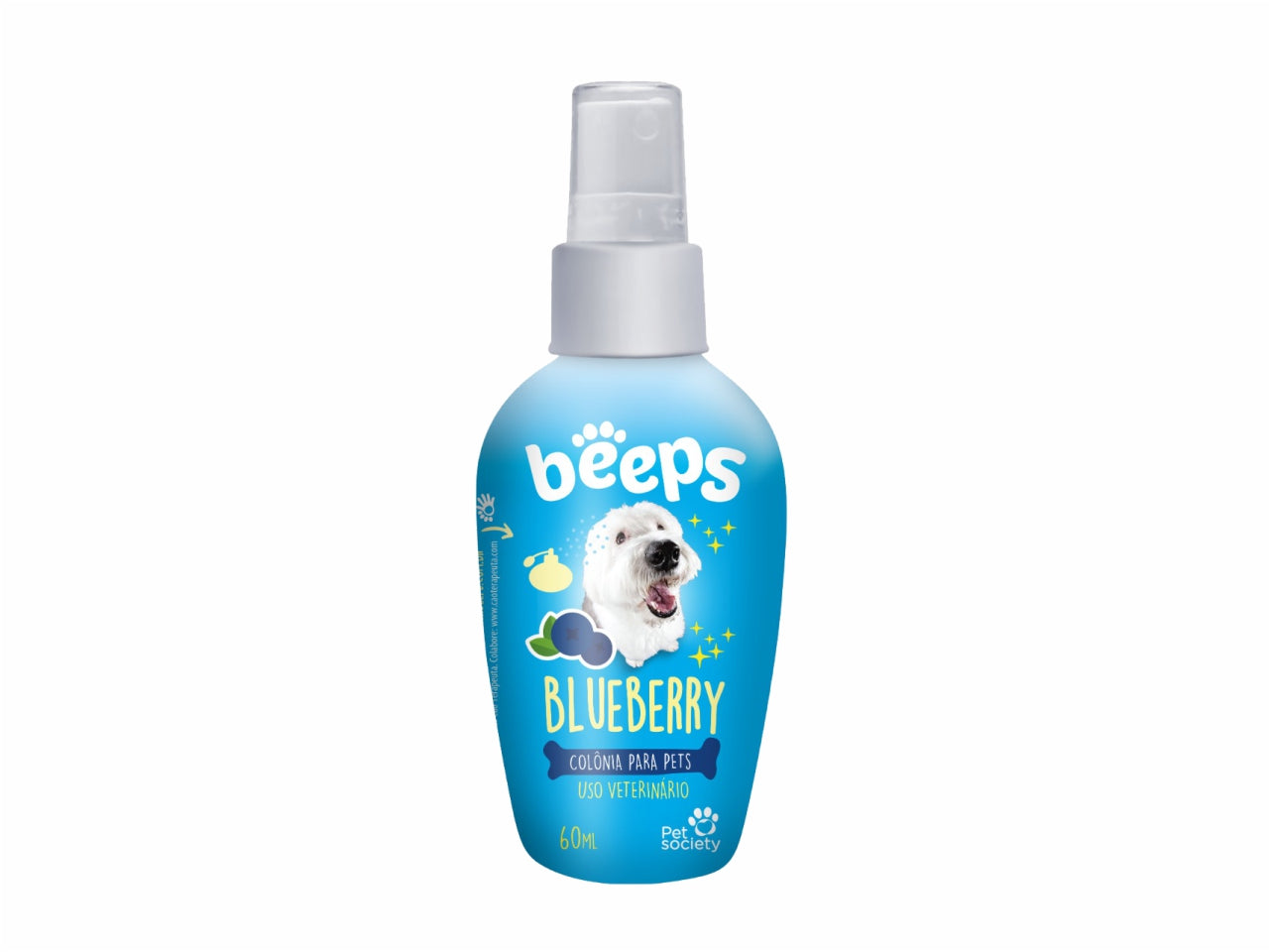 Beeps Blueberry Cologne | Soft and Safe Fragrance 60ml | Dogs and Cats