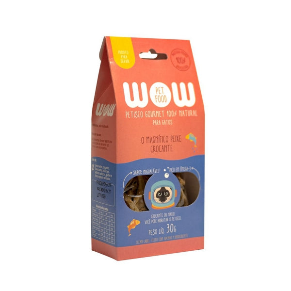 WOW Pet Food Super Premium Snack for Cats Fish Flavor