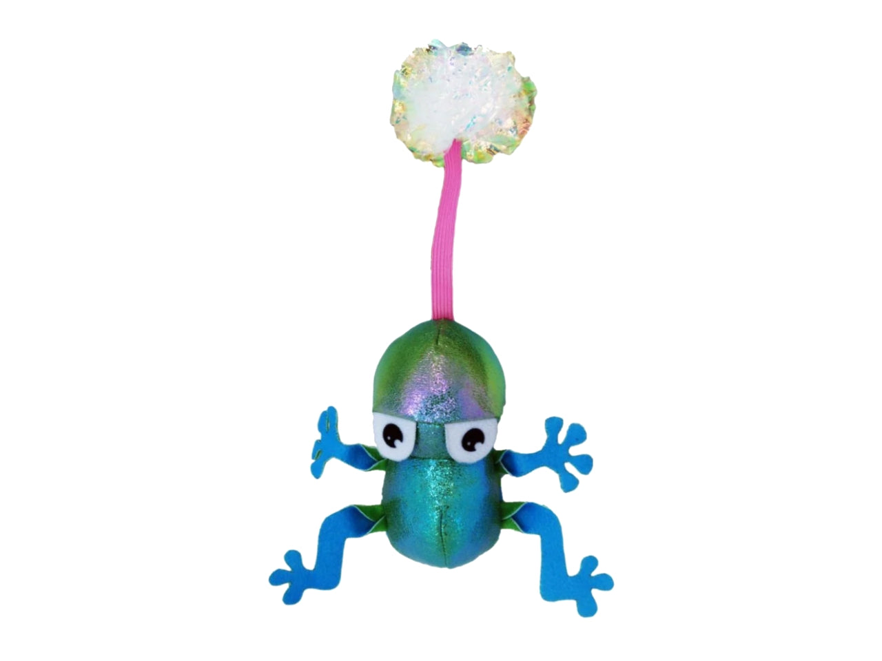 Brinquedo Flingaroo Frog Sapo para Gatos com Catnip | KONG