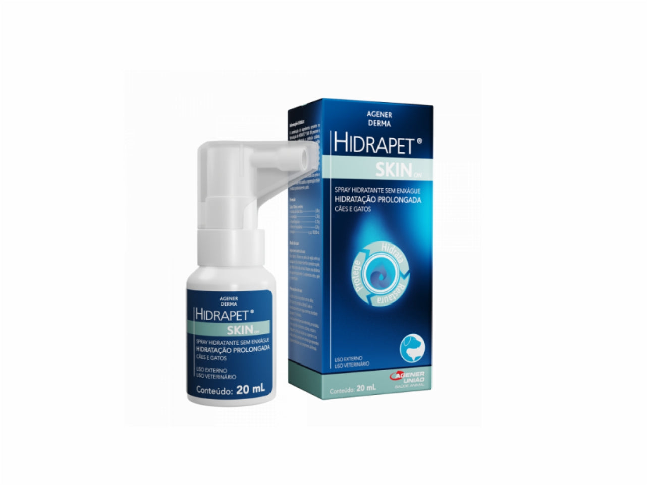 Hidrapet Skin On 20ml | Hydration and Skin Protection for Dogs and Cats
