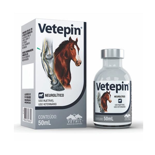 Neurolítico para Equinos Vetepin 50ml | Vetnil
