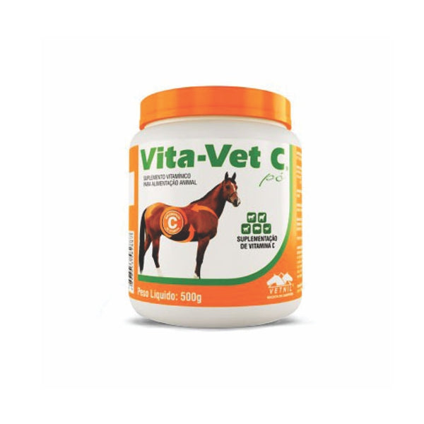 Vitamina C para Equinos Vita-Vet 500g | Vetnil