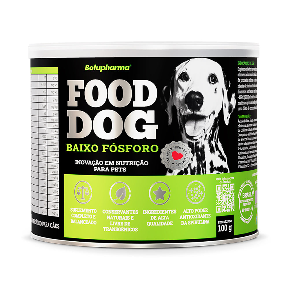 Suplemento Food Dog Baixo Fósforo | Botupharma