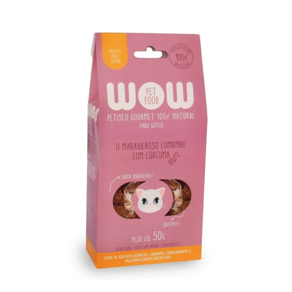 WOW Pet Food Natural Cat Treats with Turmeric Flavor