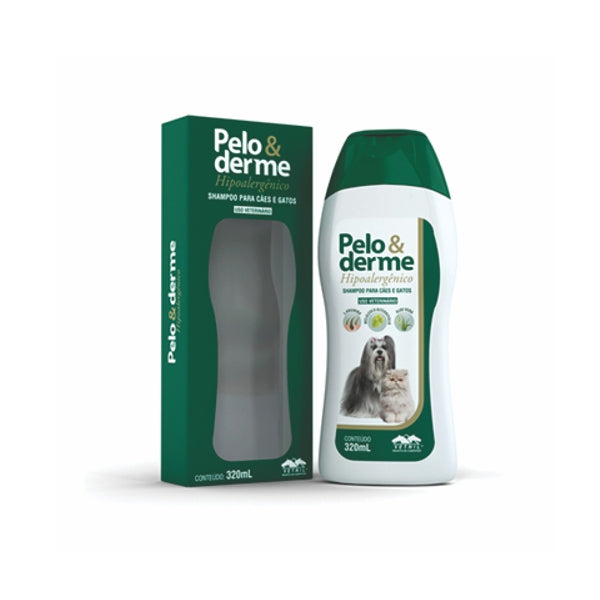 Shampoo Pelo & Derme Hipoalergênico 320 mL | Vetnil