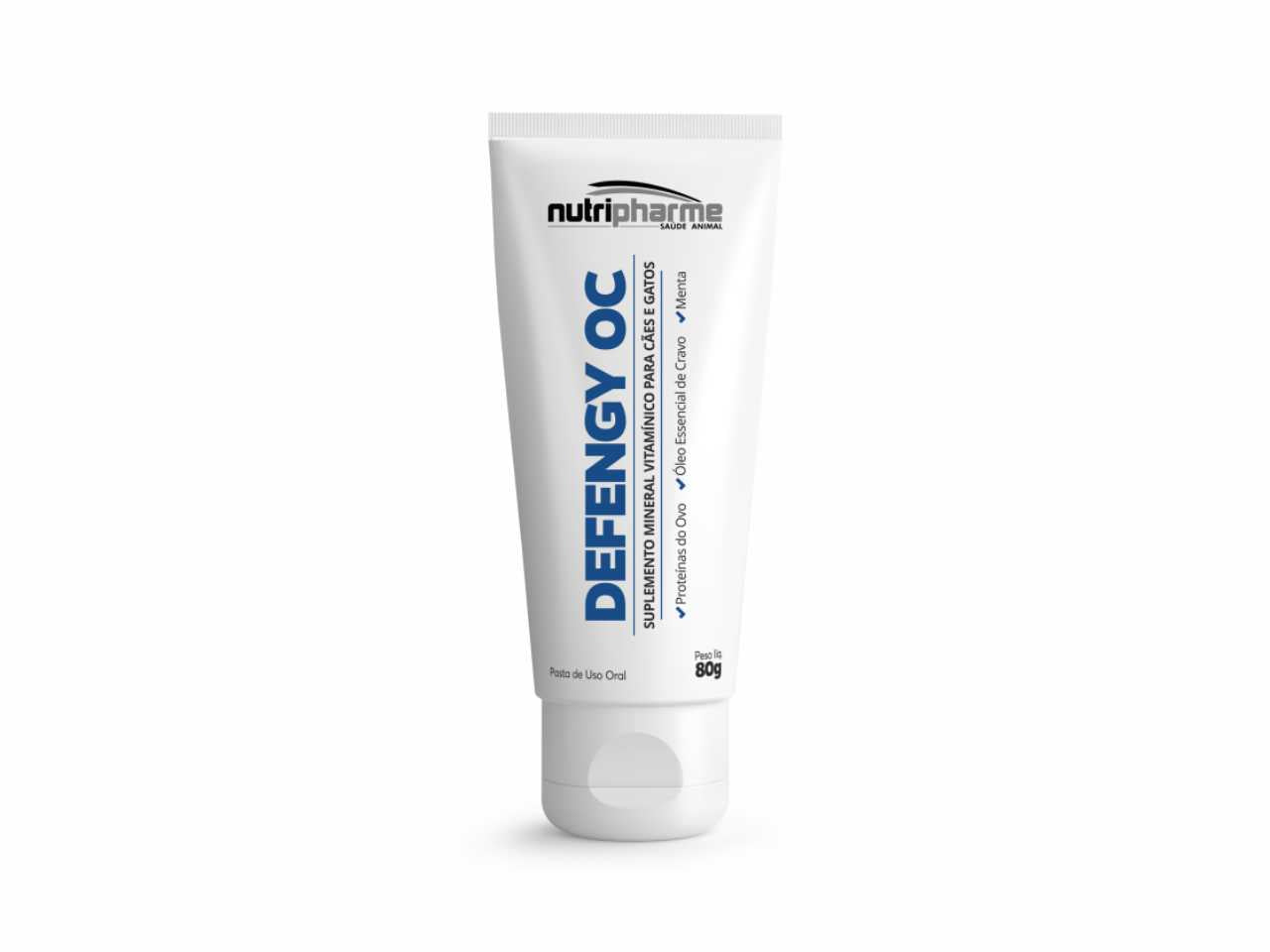 DEFENGY OC 80GR Suplemento Mineral Vitamínico Cães e Gatos | Nutripharme
