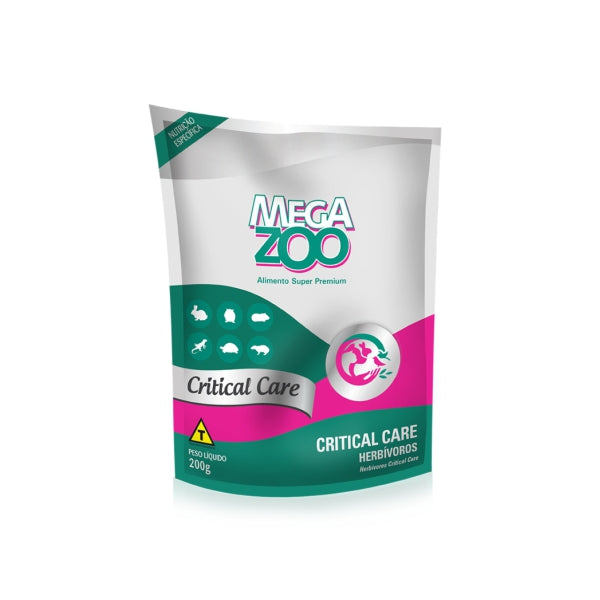Ração 200g Critical Care Herbívoros | Megazoo