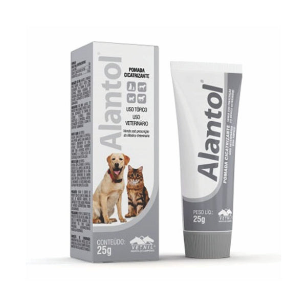 Pomada Cicatrizante Alantol Bisnaga 25G | Vetnil