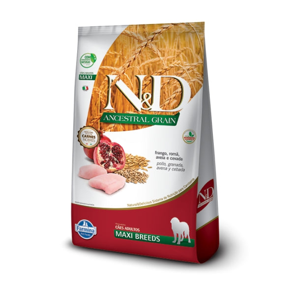 Farmina N&D Ancestral Grain Chicken Food for Adult Dogs of Large Breeds 10.1kg