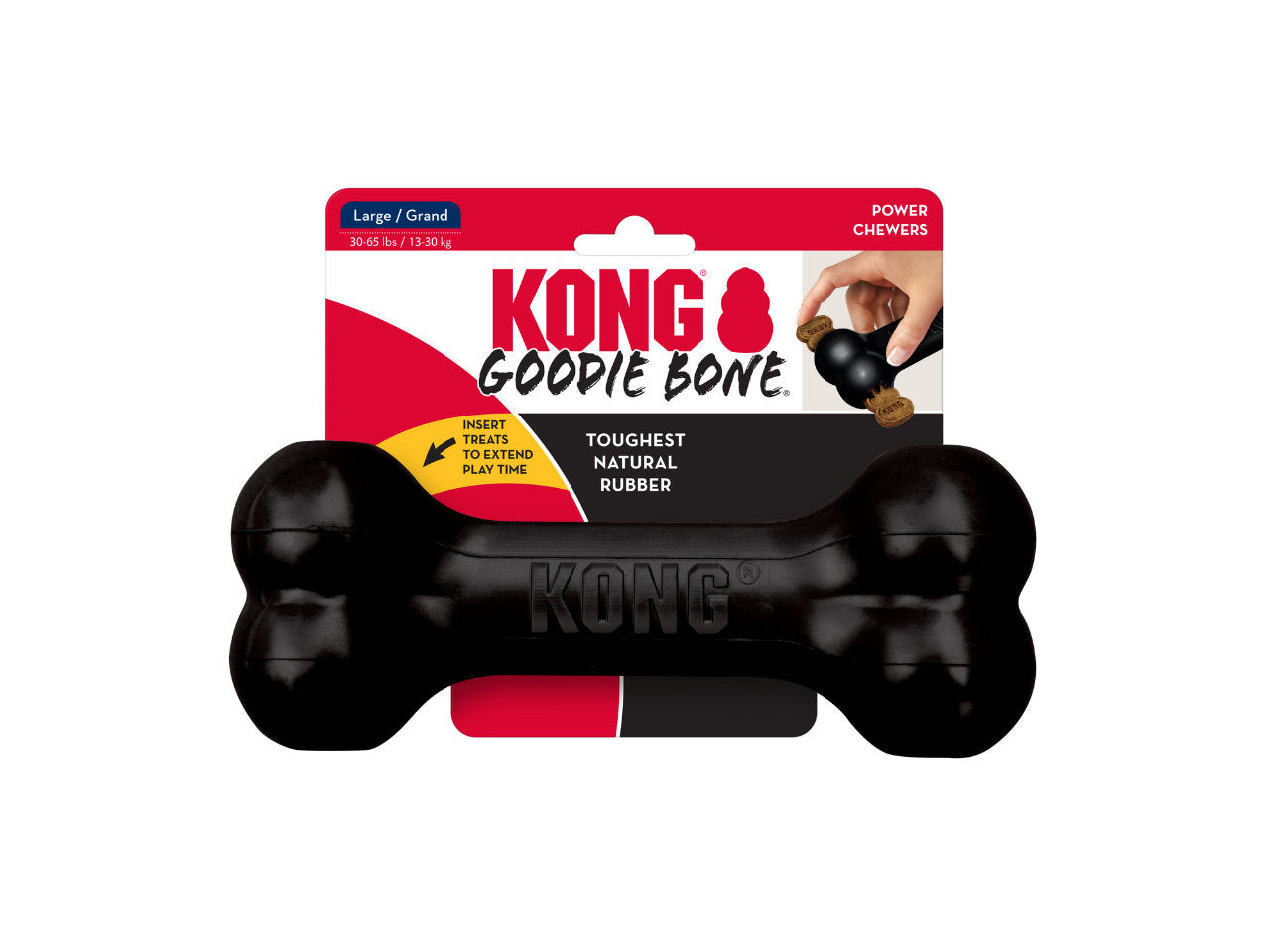 Brinquedo Osso KONG Extreme Goodie Bone | Cães G