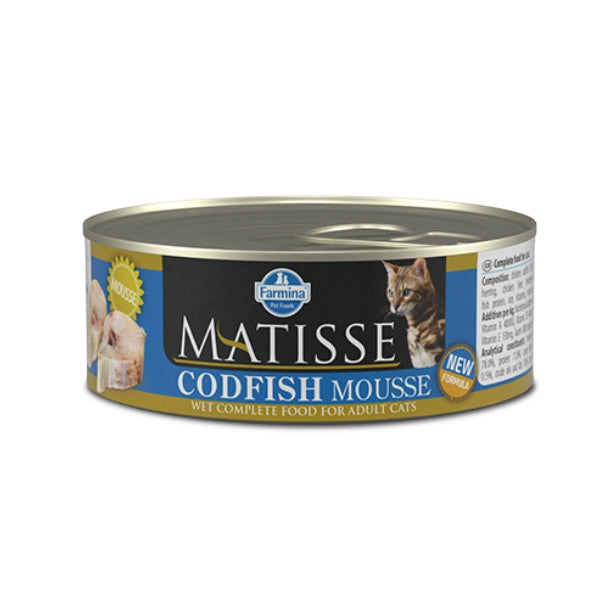 Farmina Matisse Mousse Cod 85g | Wet Food for Adult Cats