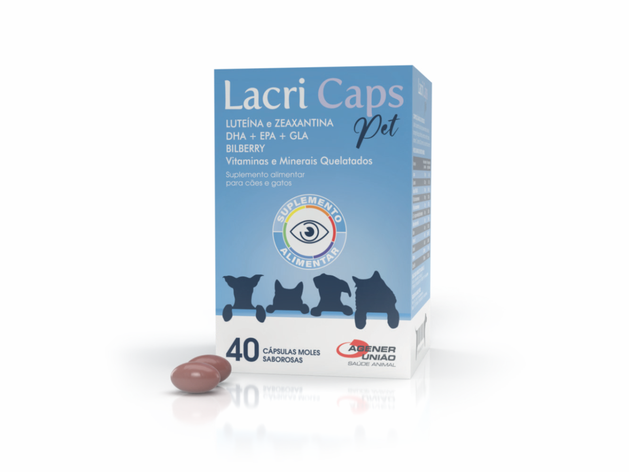 Eye Health Supplement for Dogs and Cats | Lacri Caps Pet