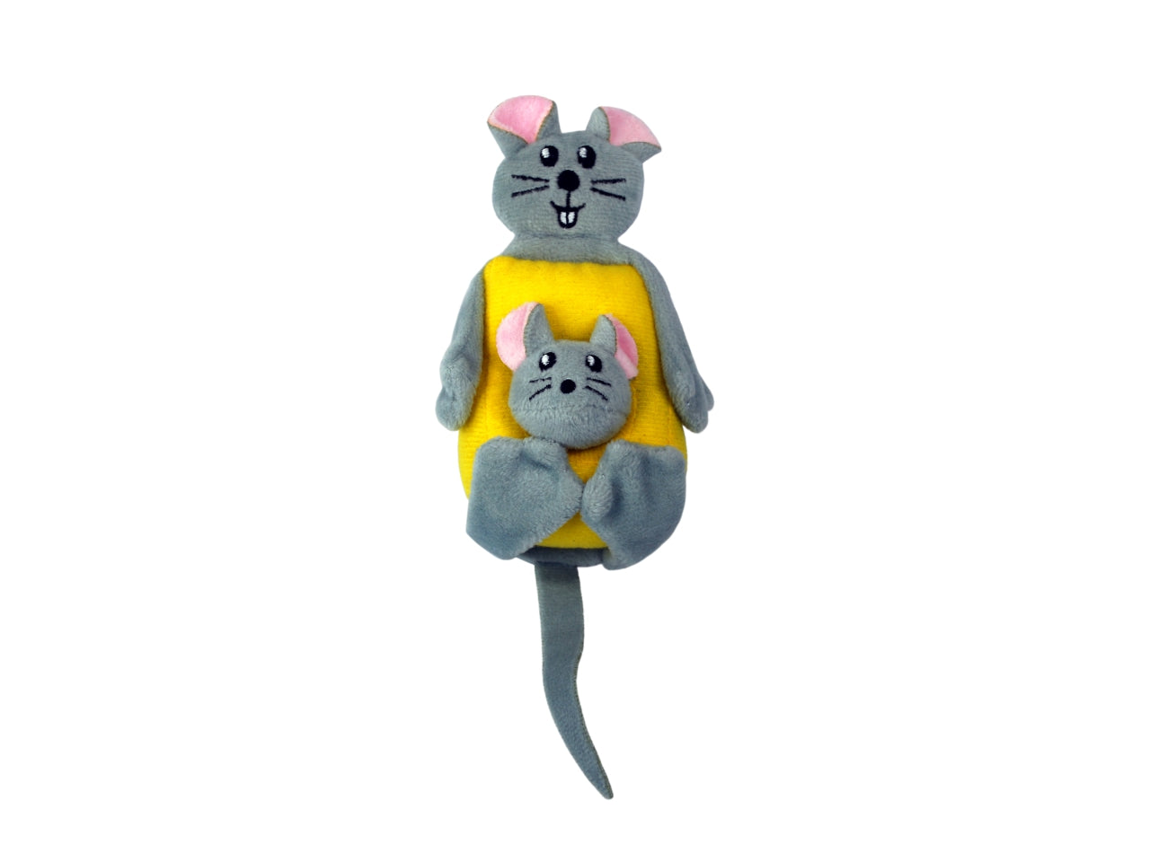 Kong Pull-a-Partz Cheezy Colorful Cat Toy
