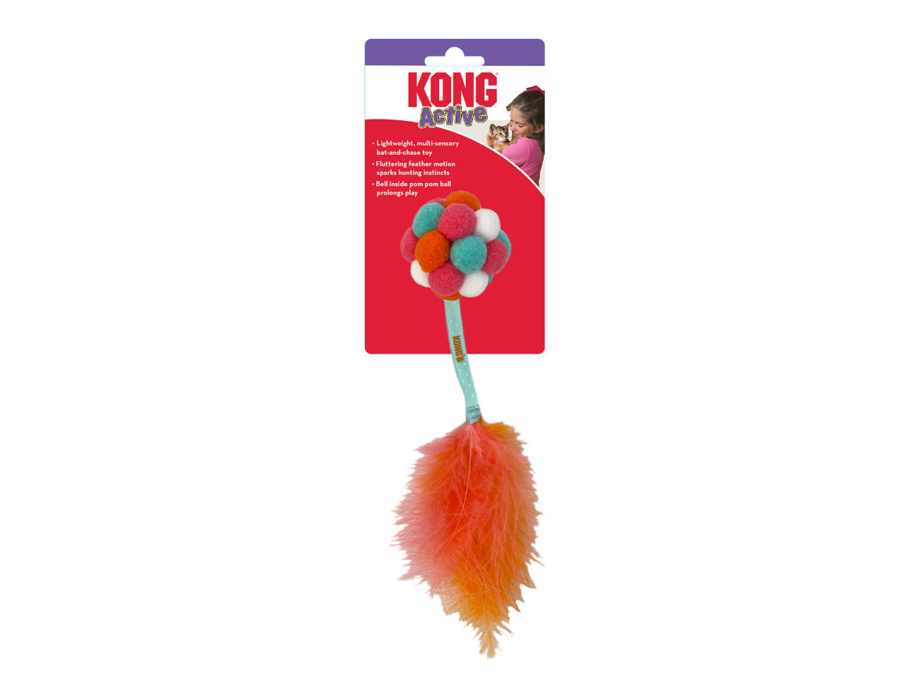 Brinquedo KONG Cat Active Bubble Ball | Gatos