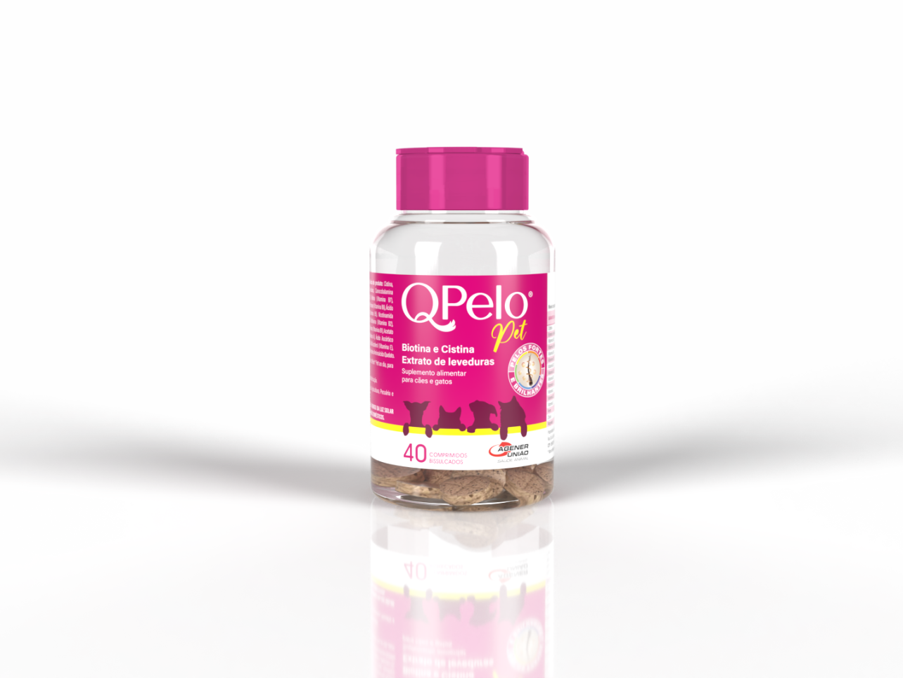 Coat Supplement for Dogs and Cats up to 10kg | Biotin, Cystine, Vitamins and Minerals