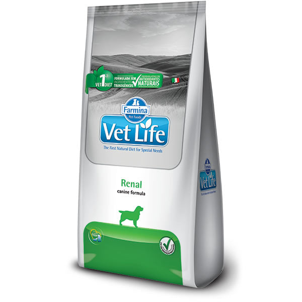Ração Vet Life Natural Renal | para Cães Adultos com Insuficiência Renal | Farmina