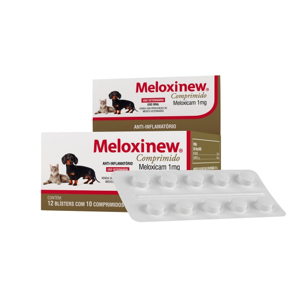 Anti-inflammatory Meloxinew for Dogs and Cats Vetnil 1mg 10 tablets