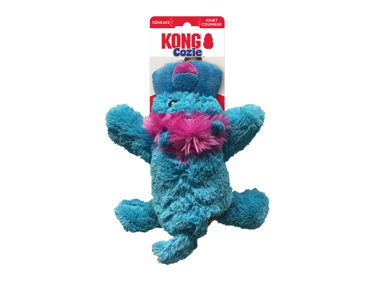 Brinquedo Pelúcia KONG Cozie King Lion Leão | Cães M