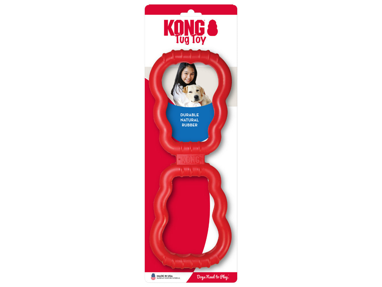 Brinquedo de Puxar KONG Tug | Cães