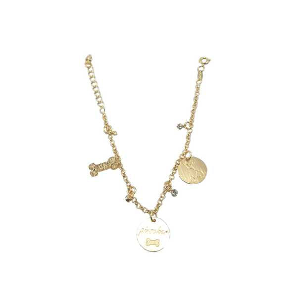 Pulseira Medalha Pinscher Para Pet Pelle Pet