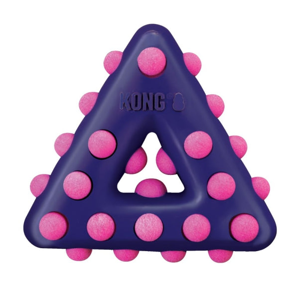 Dotz Triangle Pequeno | Brinquedo com Apito para Cães | KONG