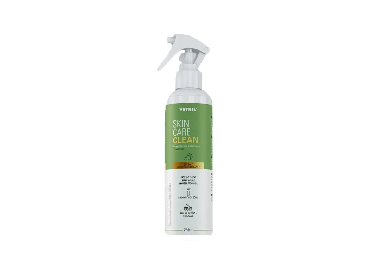 Skin Care Clean Spray for Dog and Cat Hygiene 250ml Vetnil