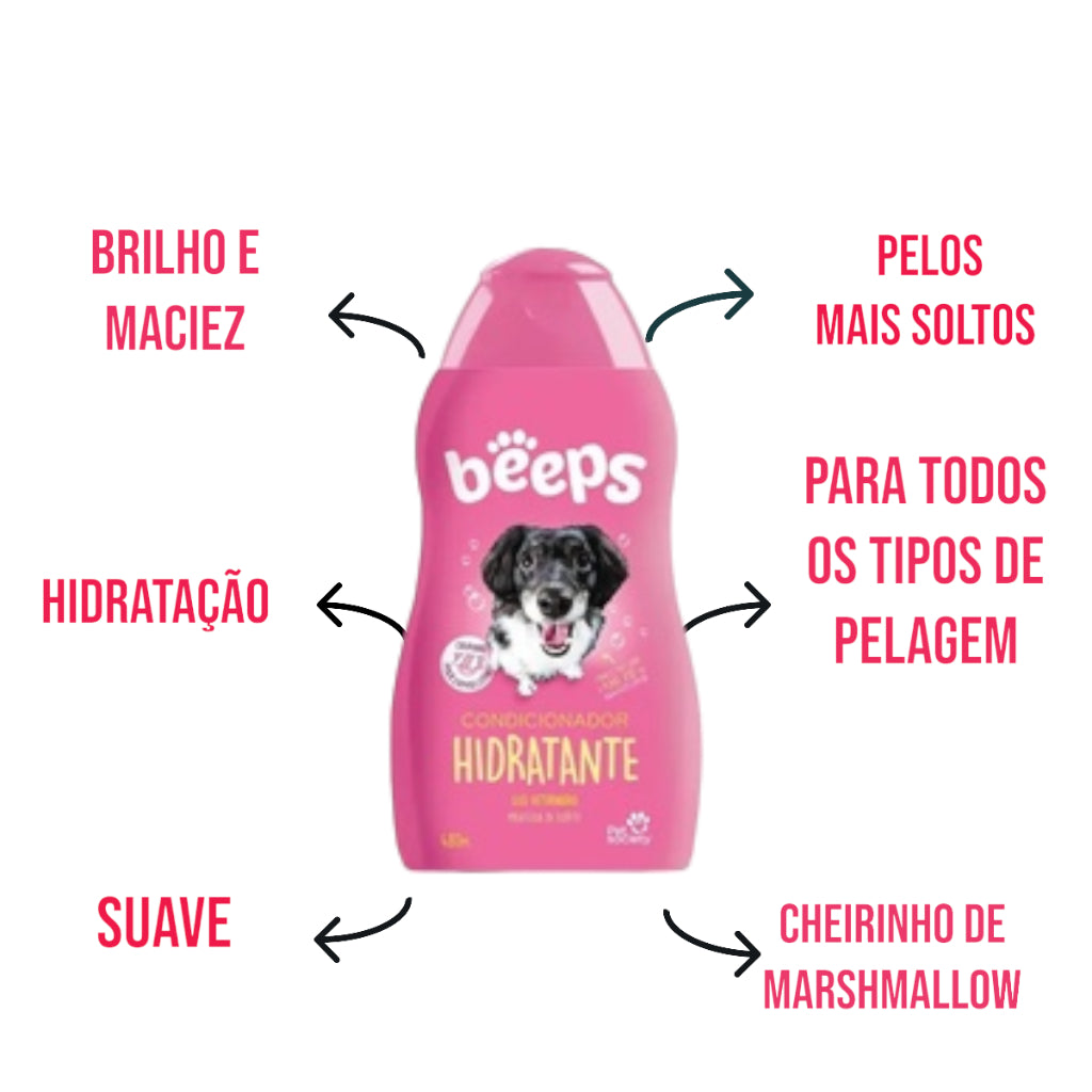 Beeps Moisturizing Conditioner 480ml for Dogs and Cats | Shea Butter