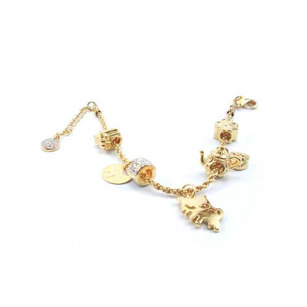 Pulseira Pandora Cat Para Pet Pelle Pet
