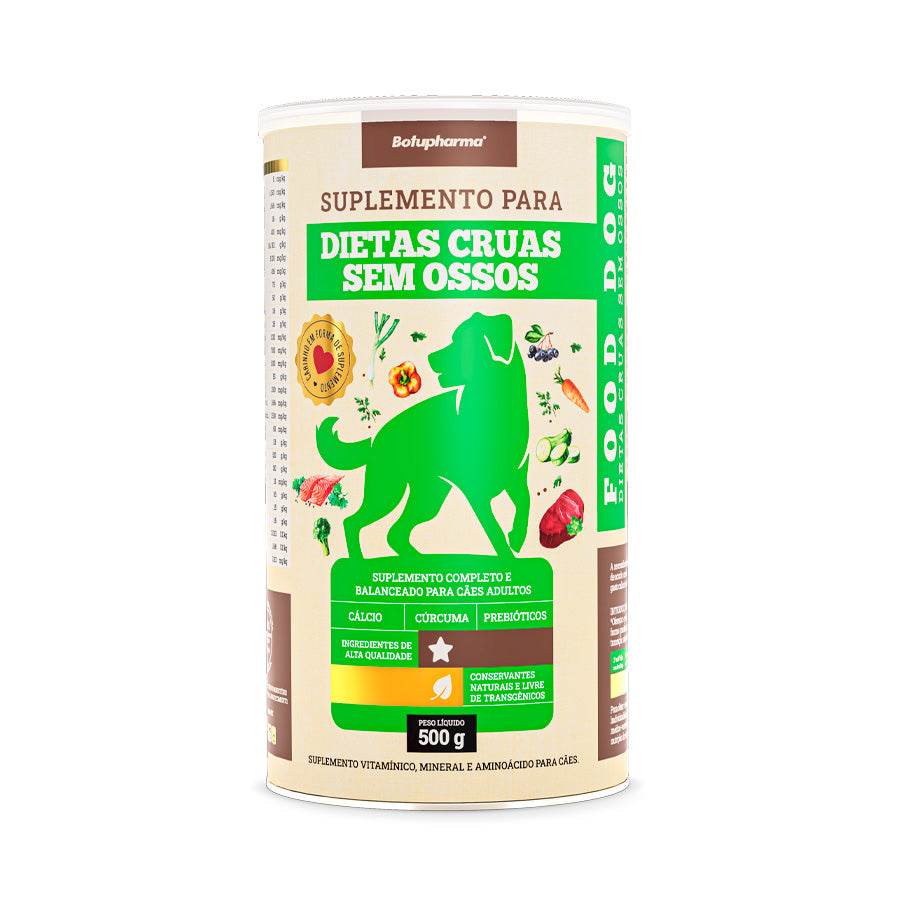 Suplemento Dietas Cruas Sem Ossos para Cães | Botupharma