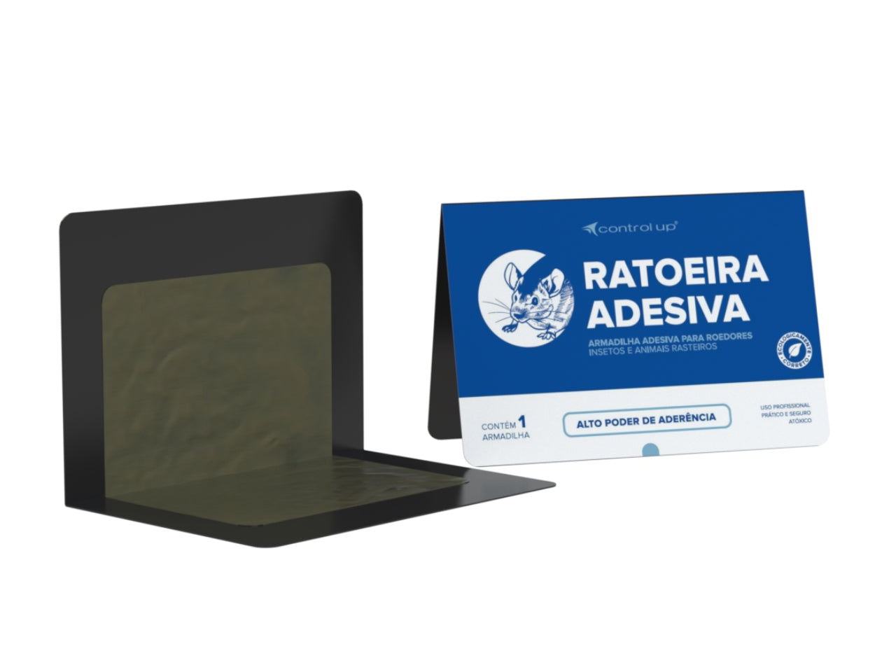 Ratoeira Adesiva Profissional Pega Cola Rato | Control Up