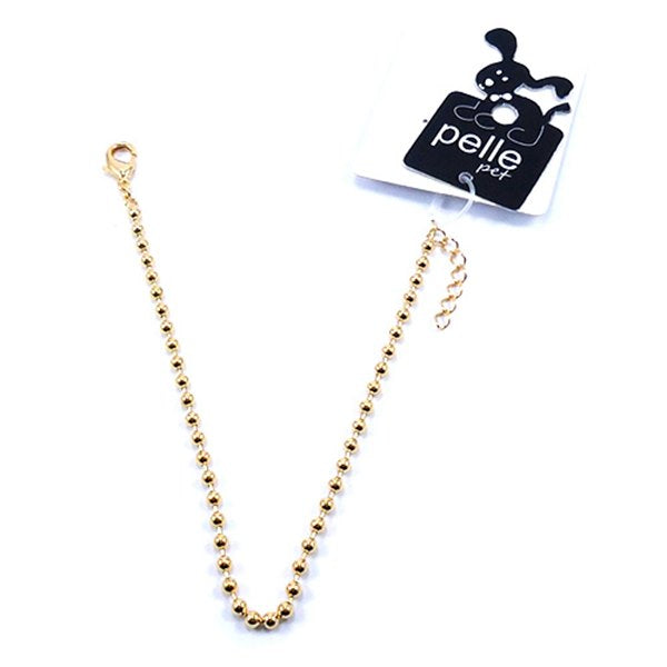 Corrente Lisa De Bolinha Para Pet Pelle Pet